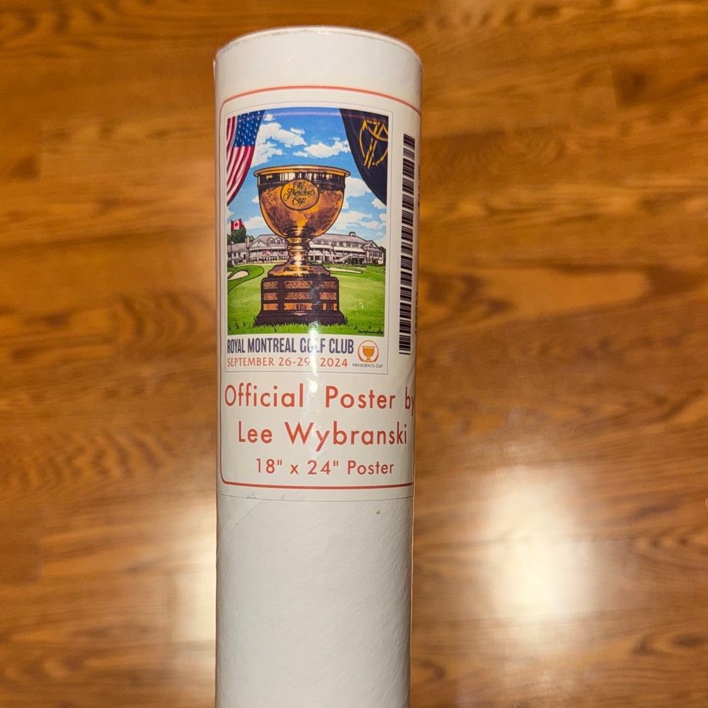 Presidents Cup Golf Poster